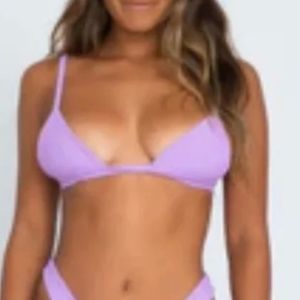 NWOT Skatie ribbed lavender top M